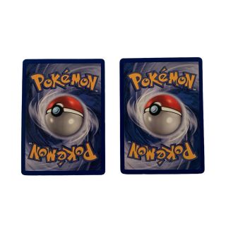 Pokemon TCG Rattata Raticate Unlimited Base Set Cards 61/102 40/102 NM 1999 2