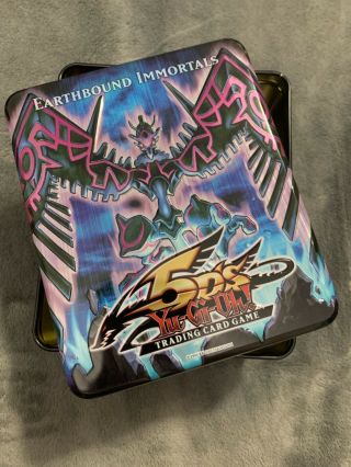 Yu - Gi - Oh Yugioh 5ds 2009 Earthbound Immortals Collectible Tin Rare Ships Fast