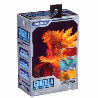 6 " Neca V3 Burning Godzilla King Of Monster Dinosaur Action Figure Birthday Gift