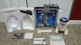 Vintage Star Wars Radio Controlled R2 - D2 - 1978 Kenner Toy -