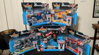 Voltron 84 Legendary Classic 5 Lions Series Red Yellow Blue Green Black Complete