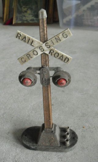 Vintage Lionel O Scale 154 Automatic Road Crossing Signal