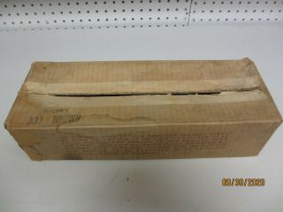Lionel Prewar Standard Gauge 309 Ivory & Brown Box