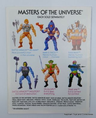 Masters of the Universe - MINI COMIC BOOK - YOUR CHOICE - Vintage MOTU He - Man 2 3