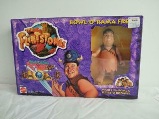 1993 Mattel The Flintstones Bowl - O - Rama Fred (in Package)