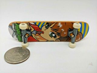 Female Anime Girl Hook - Ups Tech Deck Fingerboard Finger Board Skateboard F1d