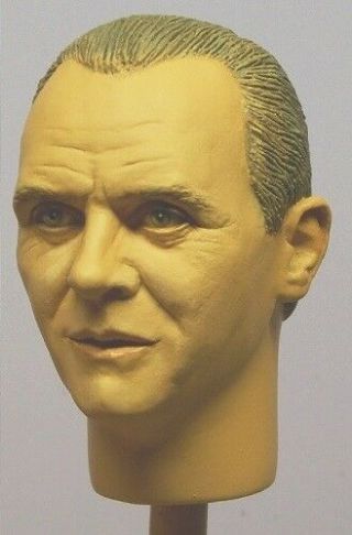 1:6 Custom Head Anthony Hopkins as Hannibal Lecter from Silence of the Lambs 2