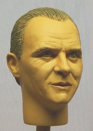 1:6 Custom Head Anthony Hopkins as Hannibal Lecter from Silence of the Lambs 3