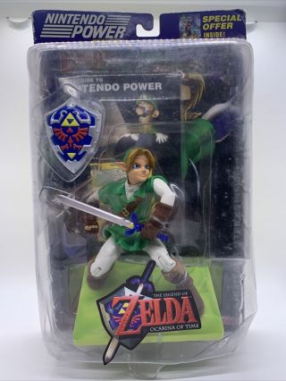 Legend Of Zelda Link Figure Nintendo Power Joyride Studios 2003