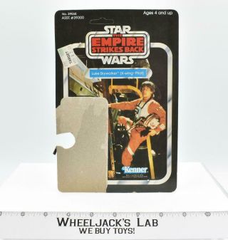 Luke Skywalker (x - Wing) Esb Cardback 41 1980 Vintage Star Wars Kenner