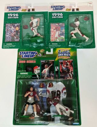 3 Steve Young Jerry Rice Classic Doubles Starting Lineup 49ers Nfl Football