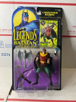 Legends Of Batman Crusader Robin Kenner 1995 Action Figure Hasbro Rare Collector