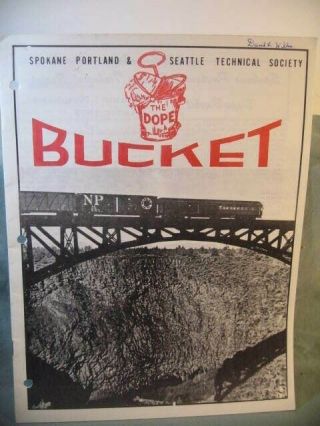 2 Issues Of The Sp&s Dope Bucket,  W & F 1972,  3 Articles From It,