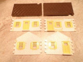 Bachmann O Scale Toy House Kit Vintage Rare Cape Cod House White/yellow
