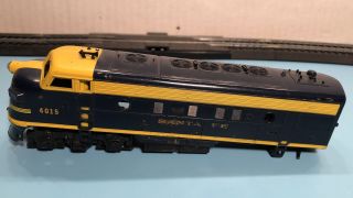 Tyco Mantua 4015 Santa Fe F7a Diesel Locomotive Model Train (5282) Parts/restore