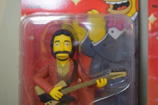 NECA THE SIMPSONS SERIES 2 THE WHO DALTREY TOWNSHEND ENTWISTLE FULL SET Figures 2