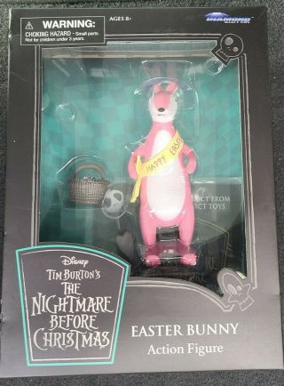 Diamond Select Toys Easter Bunny Nightmare Before Christmas Action Figure Nbx