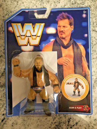 Wwe Chris Jericho Y2j Wrestling Action Figure Mattel Aew Champion Retro Nib