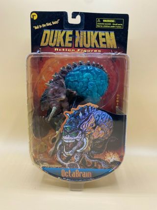 Octabrain 3d Realms Duke Nukem Action Figure Nib Resaurus