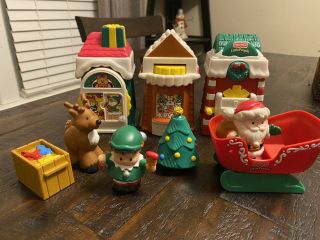 Fisher Price Little People Christmas Village With Musical Tree