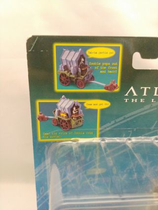 Mattel Disney ' s Atlantis the Lost Empire Action Figure Cookie ' s Chuck Wagon Toy 2