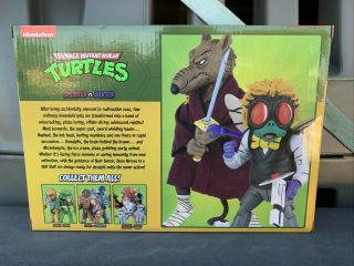 Neca Splinter Vs Baxter Stockman 2 - Pack Target Figures Tmnt Ninja Turtles 2020