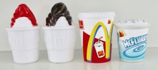 Mcdonalds Play Food Hamburger Soda Pop Mcflurry Ice Cream Sundae
