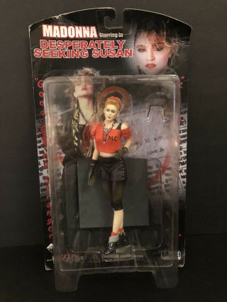Madonna 1985 Desperately Seeking Susan Ornge Action Figure Doll 2003 Vital Toys