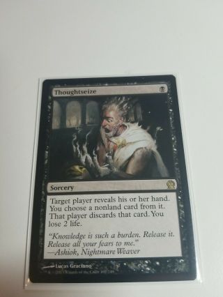 Mtg Thoughtseize Theros Block Nm