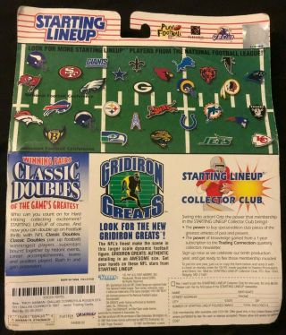 1997 Starting Lineup SLU NFL Football Classic Doubles Aikman & Staubach Cowboys 2