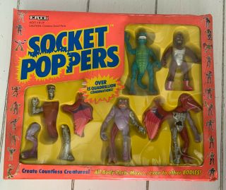 Ertl Socket Poppers Vintage 1991 Set Opened Box Complete