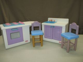 Little Tikes Barbie Sized Dollhouse Furniture Sink Stove