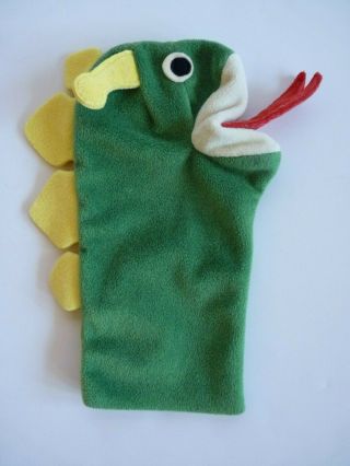 Baby Einstein Plush Green DRAGON Hand Puppet by Kids II 2