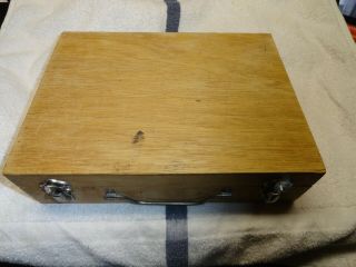 Vintage Tool Box Wooden Toys Set Pretend Play Toolbox Kits