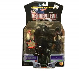 1998 Toy Biz Capcom Resident Evil 2 Platinum Tyrant Mr.  X 6 " Action Figure