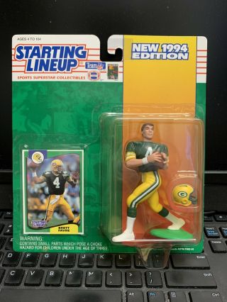 Brett Favre Football 1994 Starting Lineup Packers With Card
