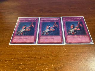 3x Appointer Of The Red Lotus Common Unlimited Edition Sovr - En080 Playset Nm/m