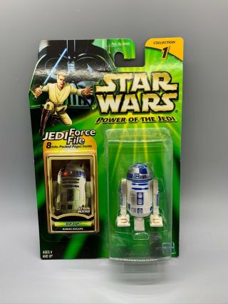 Star Wars Power Of The Jedi: R2 - D2 (naboo Escape) Carded Or Loose