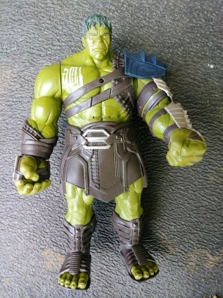 14 " The Avengers Big Size Incredible Hulk Talking Statue Action Figure Toy B9971
