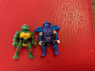 Tmnt Teenage Mutant Ninja Turtles Micro Mini Shredder Raphael