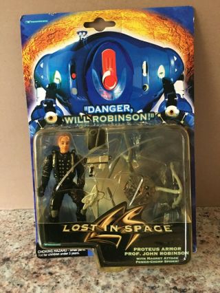 Lost In Space John Robinson Proteus Armor Action Figure,  Trendmasters,  Carded