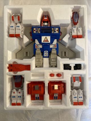 Vintage Gobots Power Warrior Courageous Guardian Armored Robot In Orig Packaging