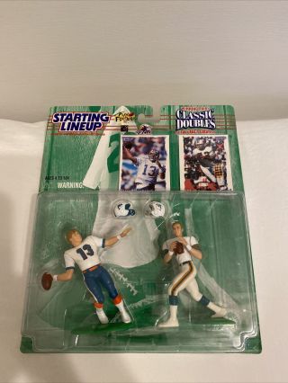 1997 Dan Marino & Bob Griese Starting Lineup Classic Doubles Miami Dolphins NFL 3