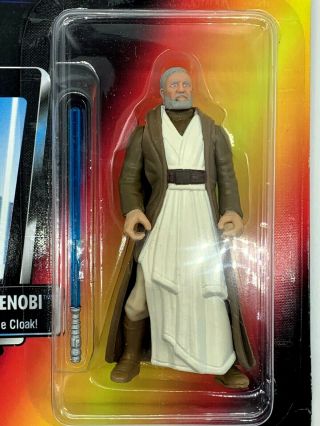 Star Wars Power of the Force Ben Obi - Wan Kenobi Action Figure Toy Kenner 1995 2