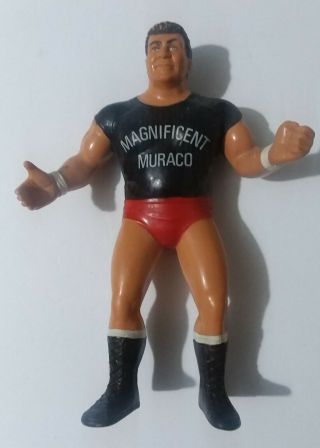Magnificent Don Muraco.  Wwf Ljn.  Wrestling Superstars Rubber.  Series 3 1986