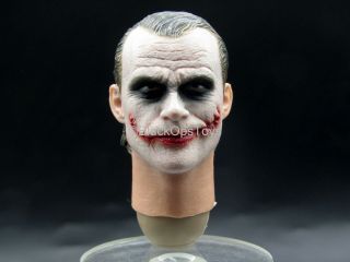 1/6 Scale Toy The Dark Knight - Joker - Male Head Sculpt Type 2