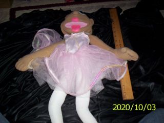 Melissa And Doug Ballerina Hand Puppet,  Missing One Shoe