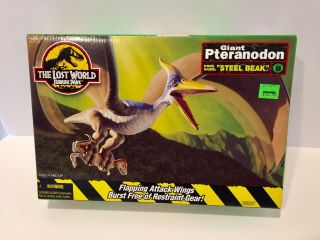Mib 96 Kenner The Lost World Jurassic Park Giant Pteranodon " Steel Beak "