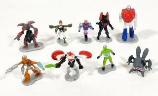 Gi Joe Micronauts Figures X9 Loose Complete Transformers Sdcc Exclusive 2017