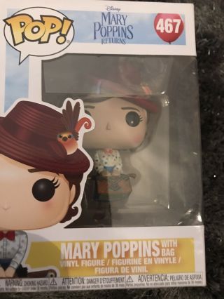 Funko Pop Disney 467 – Mary Poppins (with Bag)